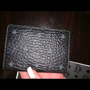 Mcm black wallet